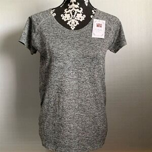 LIDA Collection Women's Gray Short‎ Sleeve Performance Tee Size L